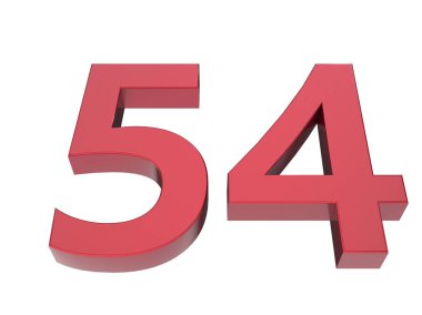 3d numara izole doku arkaplan oluşturucu