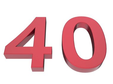 3d numara izole doku oluşturma arkaplan çizimi