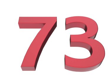 3d numara izole doku arkaplan oluşturucu