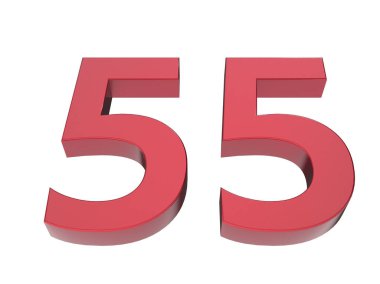 3d numara izole doku arkaplan oluşturucu