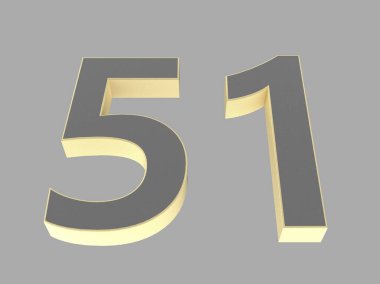 3d numara izole doku oluşturma arkaplan çizimi