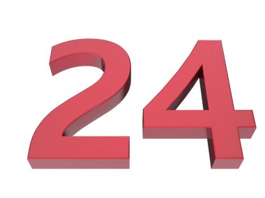 3d numara izole doku oluşturma arkaplan çizimi