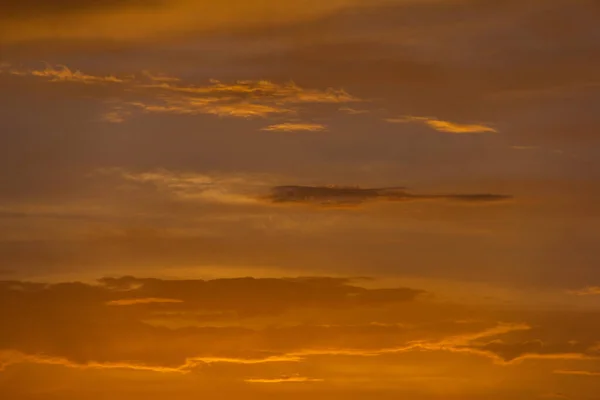 Une Vue Panoramique Ciel Coucher Soleil — Photo