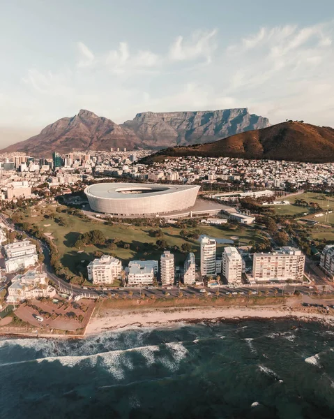 Güney Afrika Daki Cape Town Hint Okyanusu Yakınlarında Güzel Bir — Stok fotoğraf
