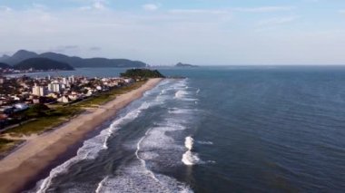 Brezilya 'da turistlerle plajda çekim yapmak