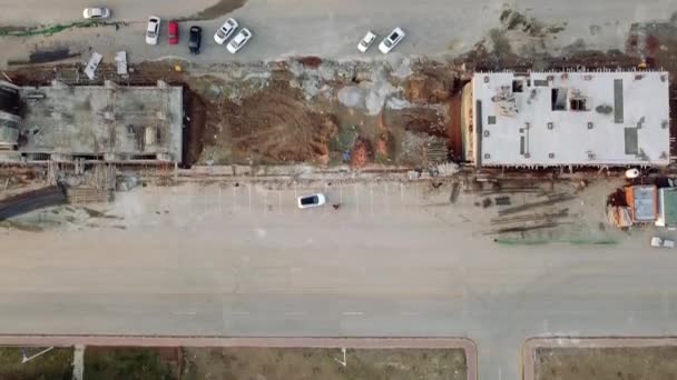 Pemandangan Udara Bangunan Yang Sedang Dibangun Bahria Town Islmabad — Stok Video