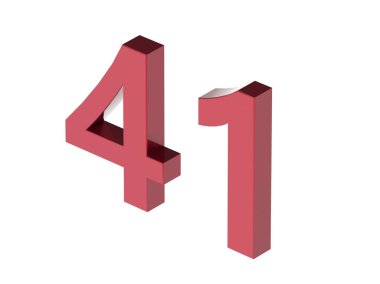 3d numara izole doku oluşturma arkaplan çizimi