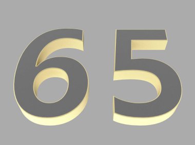 3d numara izole edilmiş çizim çizelgesi dokusu