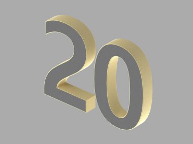 3d numara izole edilmiş çizim çizelgesi dokusu