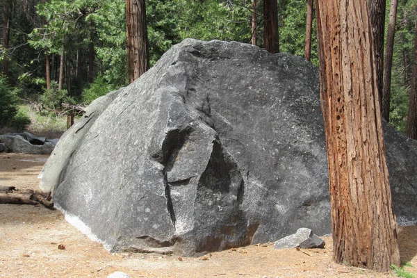 Nahaufnahme Eines Großen Steins Yosemite Nationalpark Usa — Stockfoto