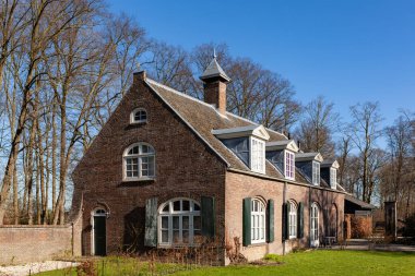 Hollanda 'daki Zuylen Şatosu Turunculuğu