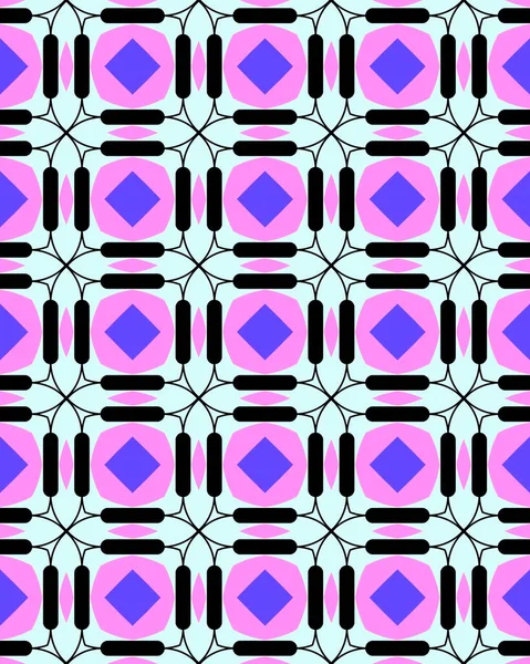 Красочные Абстрактные Ретро Шаблоны Геометрический Дизайн Обоев Фон — стоковое фото