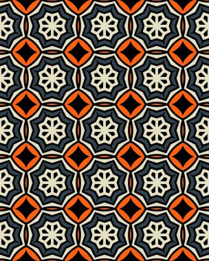 Arkaplan veya duvar kağıdı için pürüzsüz bir kiremit deseni çizimi