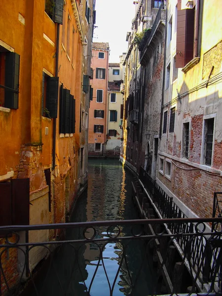 Krásná Architektura Gondoly Městě Benátky Itálii — Stock fotografie