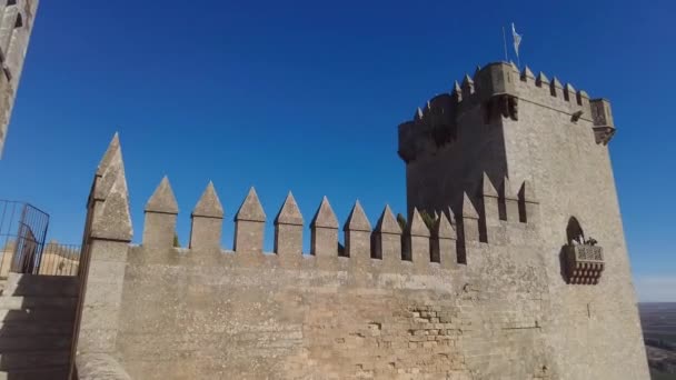 Castillo Almodovar Del Río Provincia Córdoba — Vídeos de Stock