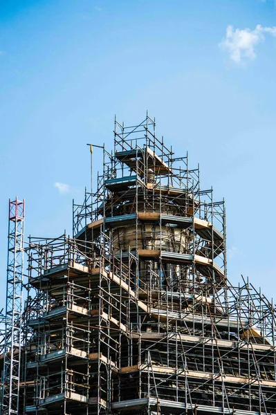 Вертикальный Снимок Здания Риме Лацио Италия — стоковое фото