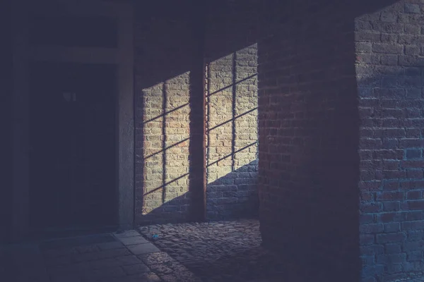 Гарний Знімок Тіні Вікна Стіні — стокове фото