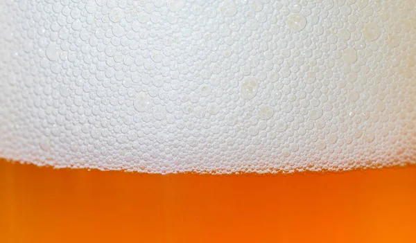 ビールのヘッドの閉鎖 — ストック写真