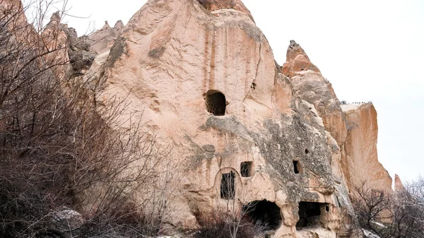 Eine Schöne Aufnahme Einer Geologischen Formation Kappadokien Türkei — Stockfoto