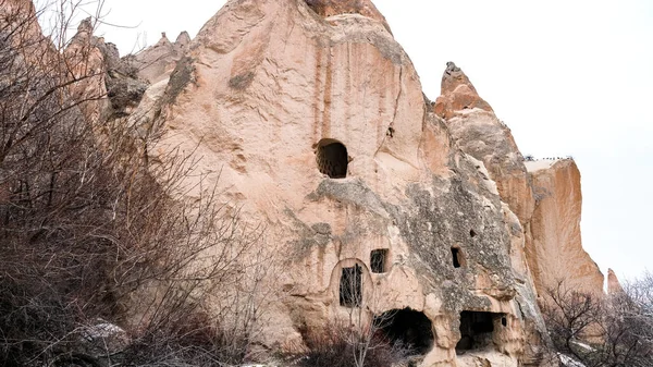 Vacker Bild Geologisk Formation Kappadokien Turkiet — Stockfoto