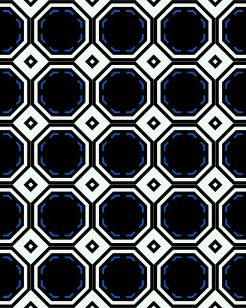 Una Texture Geometrica Della Linea Nera Blu Ripete Moderno Modello — Foto Stock