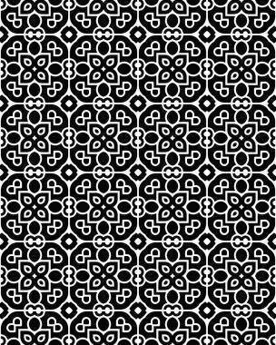 Arkaplan veya duvar kağıdı için pürüzsüz bir kiremit deseni çizimi