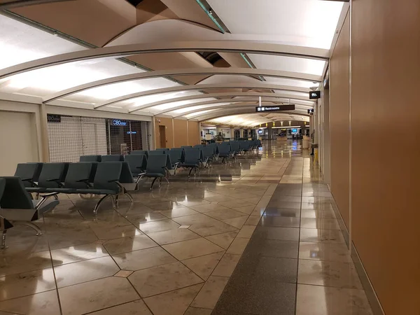 Interior Aeroporto Internacional Mco Orlando Aeroportuário — Fotografia de Stock