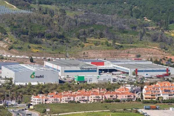 Paysage Sur Marché Approvisionnement Marl Région Lisbonne Dans Région Sao — Photo