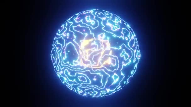 Planetární Implantační Embryotická Oplodňovací Pohybová Grafika — Stock video