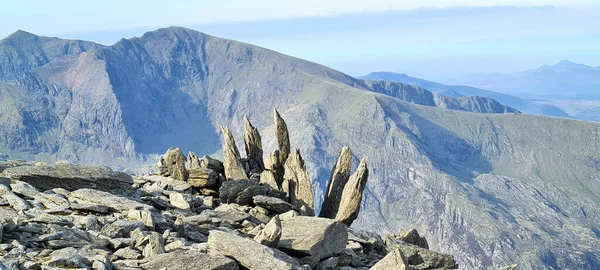 Paysage Montagne Glyder Fach Snowdonia Nord Ouest Pays Galles Royaume — Photo