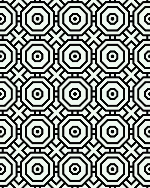 概要幾何学的シームレスパターン背景ストックイラスト — ストック写真