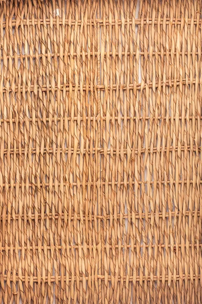 Vertical Shot Woven Rattan Texture Perfect Background — Stock Photo, Image