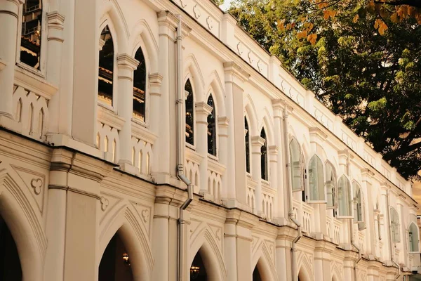 Chijmes Tarihi Miras Inşa Kompleksi Singapur Ulusal Bir Anıtı Artık — Stok fotoğraf