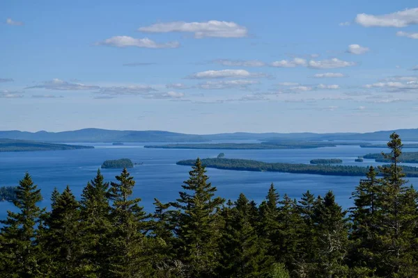 Okouzlující Scenérie Moosehead Lake Maine Usa — Stock fotografie