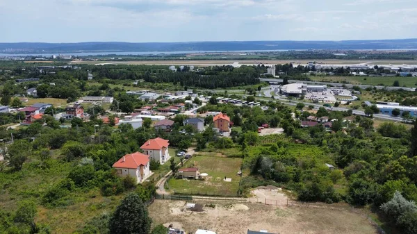 Αεροφωτογραφία Του Χωριού Σβέτα Νεντέλια Στην Κροατία — Φωτογραφία Αρχείου