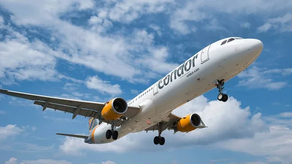 Condor Legally Incorporated Condor Flugdienst Gmbh German Leisure Airline Based — Stock Photo, Image