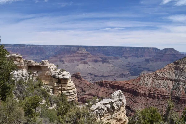 Eine Drohne Über Dem Grand Canyon Nationalpark Arizona Usa — Stockfoto