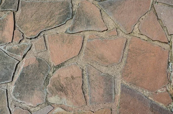 Vintage Old Brick Stone Wall Tekstura Tła — Zdjęcie stockowe