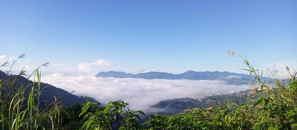 Paysage Collines Rurales Par Une Journée Ensoleillée — Photo