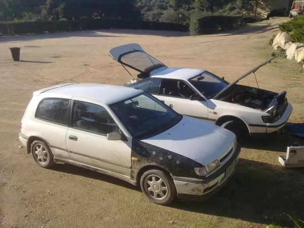 Clásico Coche Rally Japonés Calle Toyota Celica — Foto de Stock