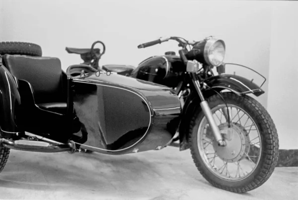 Klassisches Seitenwagen Motorrad Restauriert Ural — Stockfoto