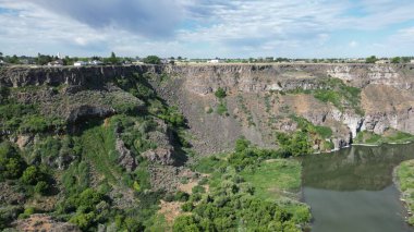 Yılan Nehri Kanyonu 'nun güzel manzarası. Idaho, Birleşik Devletler.