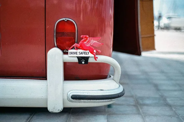Bonita Camioneta Clásica Vintage Calle Volkswagen — Foto de Stock
