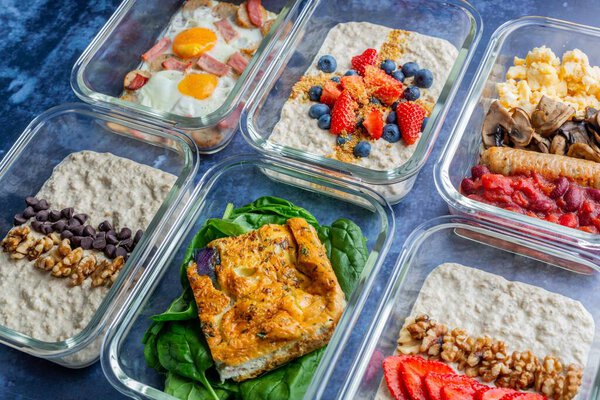 Шесть полезных сочетаний завтрака - хорошо для содержания плана диеты