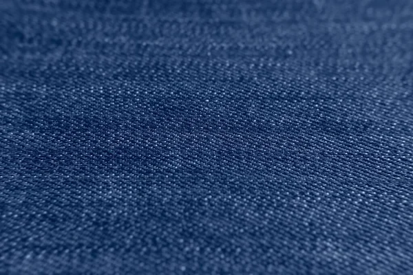 Fundo Azul Jeans Com Foco Seletivo Textura Ganga Foco Está — Fotografia de Stock