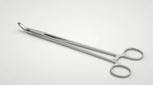 Rendering Surgical Holder White Background — Stock Photo, Image