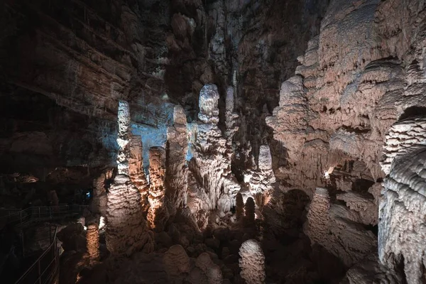 Veduta Panoramica Delle Grotte Frasassi Italia Europa — Foto Stock
