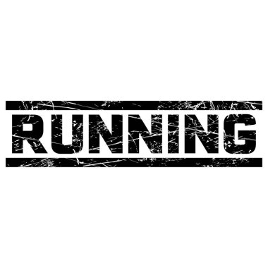 Gri arkaplanda iki siyah çizgi arasında çalışan bir metin