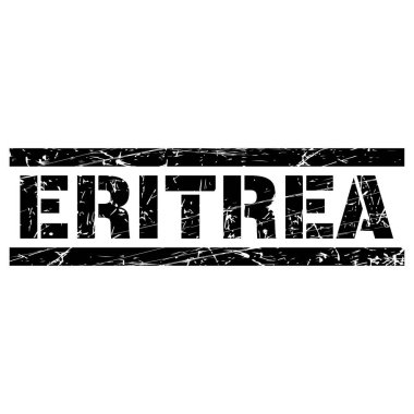 Eritre kelimesinin grunge stili bir metni.