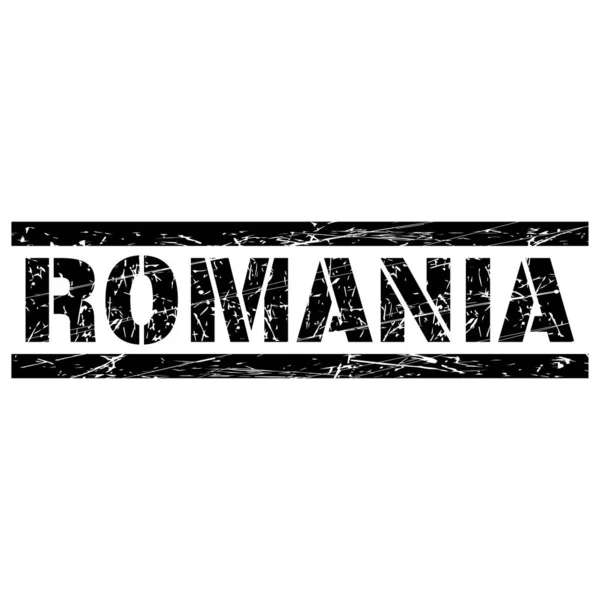 Eine Vektorillustration Des Wortes Slowenien Schwarz Auf Weißem Hintergrund — Stockvektor